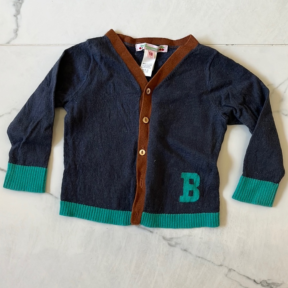 Bonpoint wool sweater size 18m